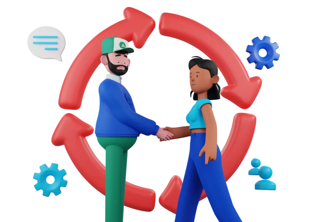 Digital marketing team